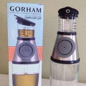 Gorham Oil and Vinegar Dispenser Jar